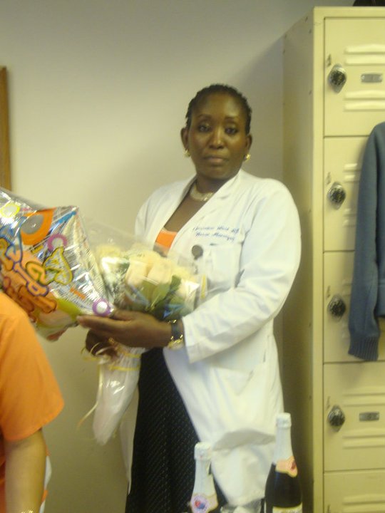 Image may contain: 1 person, standing and indoor